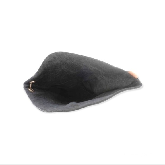 NWT Vintage Addiction canvas foldover crossbody - Picture 3 of 6